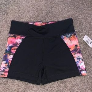 New with tags spandex shorts size S